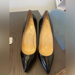 Christian Louboutin Pigalle 120 in black calf